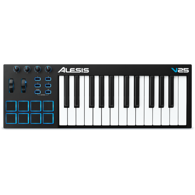 ALESIS V25  | Controlador de Teclado USB-MIDI de 25 Teclas