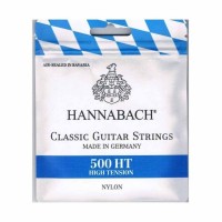 HANNABACH 500HT | Cuerdas de Guitarra Clásica Flamenca High Tension Azul