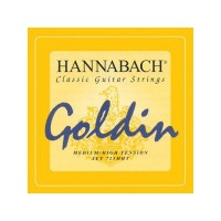 HANNABACH 725MHT | Cuerdas para Guitarra Clásica Goldin Medium High 