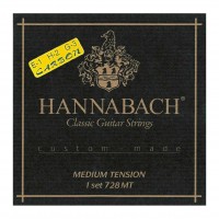 HANNABACH 728MTC | Cuerdas para Guitarra Clasica Medium Tension Serie Carbon