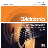 DADDARIO EJ10 | Cuerdas para guitarra acústica EJ10