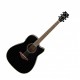 YAMAHA | FGCTABL Yamaha Guitarra transacustica Parlor Black..