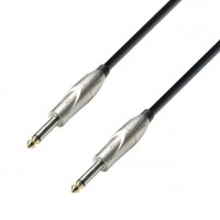 Adam Hall K3IPP0900 | Cable de Instrumento de Plug 6,3 mm Mono a Plug 6,3 mm Mono 9 MT