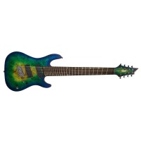 CORT KX508MS-MBB | Guitarra Eléctrica de 8 Cuerdas Mariana Blue Burst