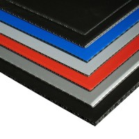 Penn Elcom M865010 | Panel de Polipropileno liviano negro 10mm