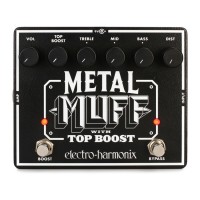 ELECTRO HARMONIX METAL-MUFF | Pedal Big Muff Metal Muff Top Boost