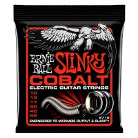 ERNIE BALL P02715 | Cuerdas para Guitarra Eléctrica Skinny Top Heavy Bottom Slinky Cobalt Calibres 10-52