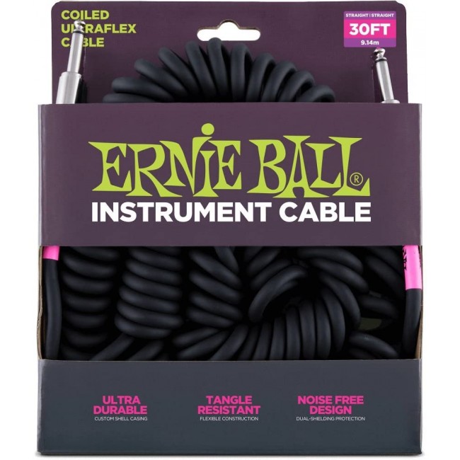 ERNIE BALL P06044 | Cable de instrumento recto / recto en espiral