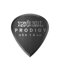 ERNIE BALL P09200 | Pack de 6 Mini Púas Prodigy Negras de 1.5mm 