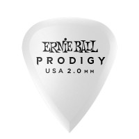 ERNIE BALL P09202 | Pack de 6 Púas Blancas Prodigy Standard de 2.0mm