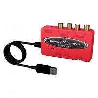 BEHRINGER UCA222 | Interfaz de Audio USB de 2 Entradas / 2 Salidas de Ultra Baja Latencia con Salida Digital