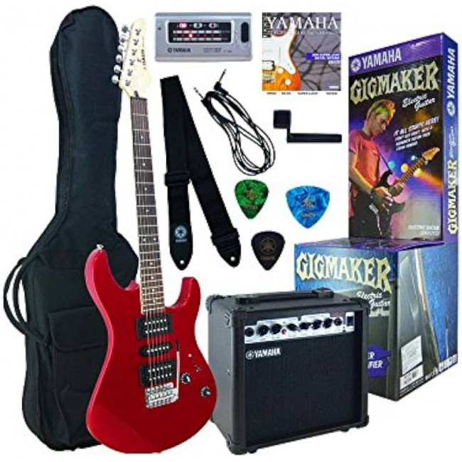 YAMAHA EG112GPIIMR | Pack Guitarra y Amplificador Metallic Red