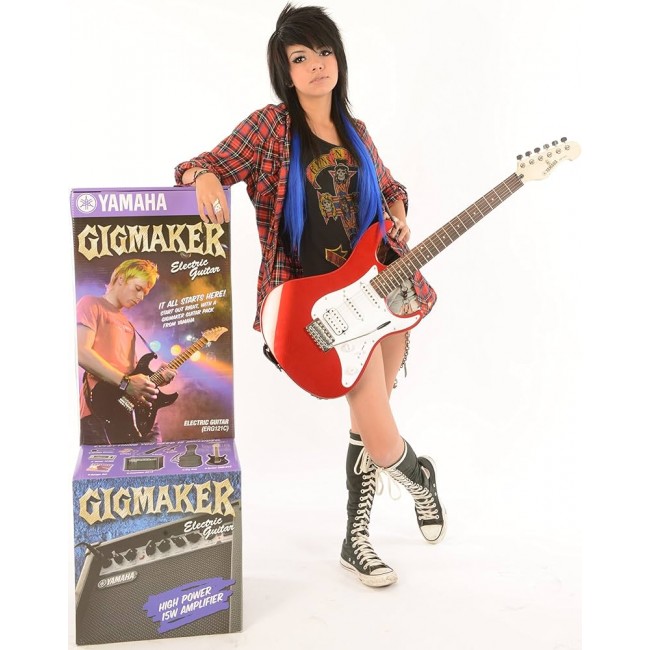 YAMAHA EG112GPIIMR | Pack Guitarra y Amplificador Metallic Red