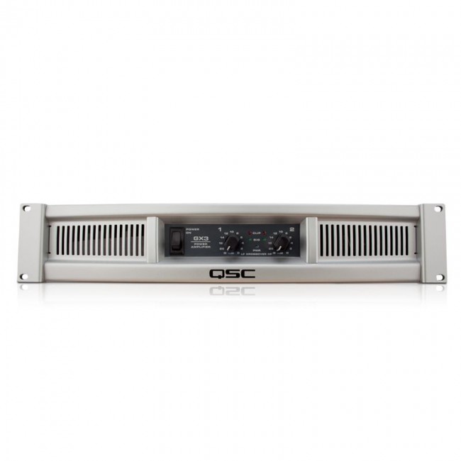 QSC GX3 | Amplificador de 2 canales de 425w de potencia por lado
